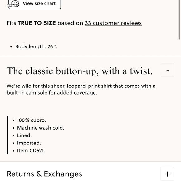 J Crew Sheer leopard-print shirt in crinkle chiffon CD521 - Picture 4 of 4